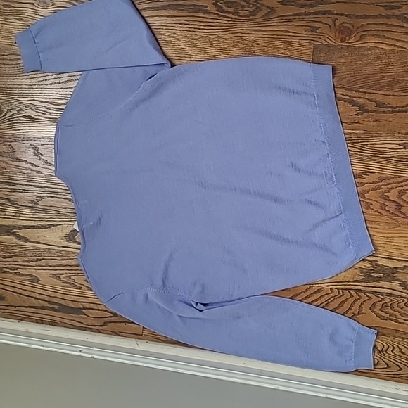 Alfred Dunner Women's Lavender Beaded Sweater Size Large - Picture 6 of 6